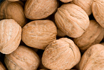 Image showing Walnuts closeup