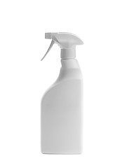 Image showing White Spray Bottle Isolated on White