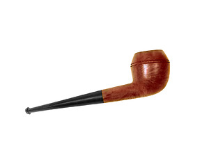 Image showing Tobacco pipe isolated on white