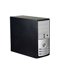 Image showing Computer case isolated