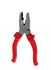 Image showing pliers with red handles