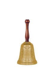 Image showing School bell isolated