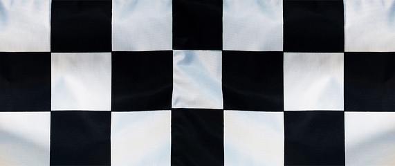 Image showing checker flag background