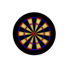 Image showing Dart board