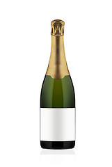 Image showing Bottle of champagne