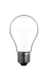 Image showing Empty Light Bulb on white