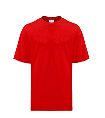 Image showing Red T-shirt isolated on white background