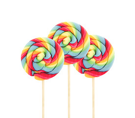 Image showing lollipop candy on white background