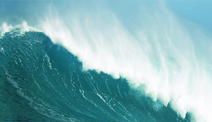 Image showing crashing wave close up