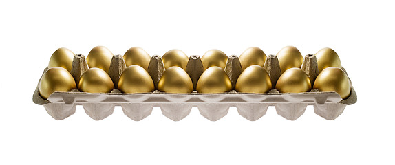 Image showing Golden Eggs  in package