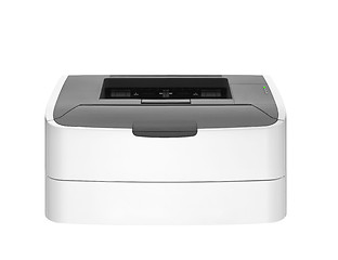 Image showing laser printer isolated