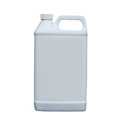 Image showing white container on white background