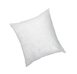 Image showing White pillow. Isolated