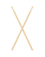 Image showing drumsticks isolated on white background