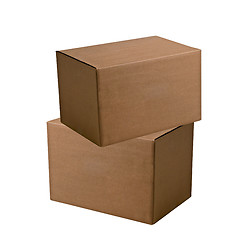 Image showing two shipping boxes