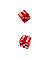 Image showing red dices