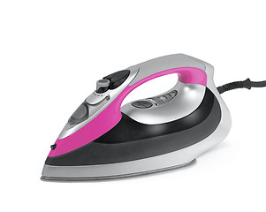 Image showing Steam iron isolated