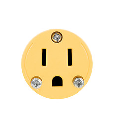 Image showing outlet isolated