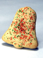 Image showing Christmas Bell Cookie