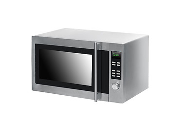 Image showing microwave oven on background