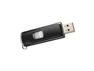 Image showing Usb flash memory isolated