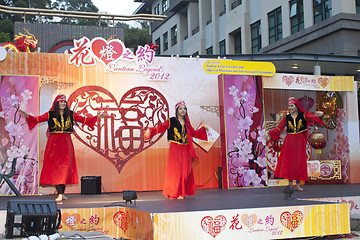 Image showing Dancing in Lantern Legend, Lingnan University.