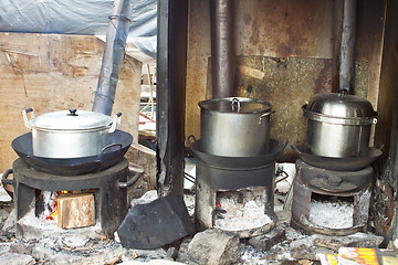 Image showing Chinese traditional kitchen