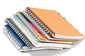 Image showing Spiral notepads