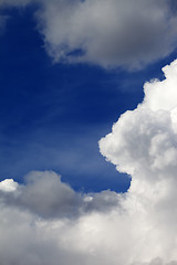 Image showing Blue sky and clouds