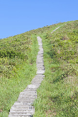 Image showing Hiking trail