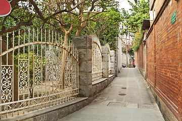 Image showing Old alley in Xiamen, China