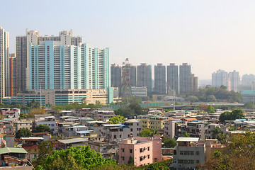 Image showing Tuen Mun downtown in Hong Kong