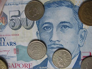 Image showing Singapore Fifty Dollars