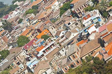 Image showing Gulang Yu Island in Xiamen, China with many historial buildings