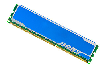 Image showing Modern DDR3 DIMM memory module