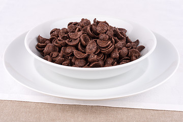 Image showing Chocolate cereals.