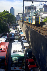 Image showing Manila Light Rail Transit