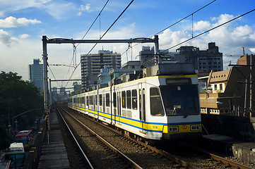 Image showing Manila Light Rail Transit 