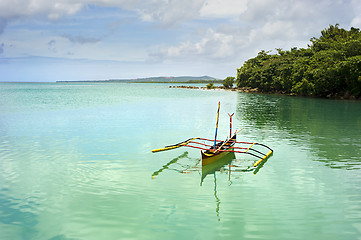 Image showing Traditional Philippines boat