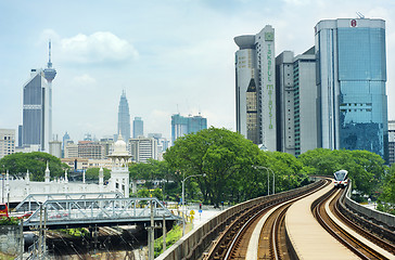 Image showing Light Rail Transit in KL