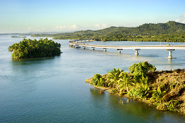 Image showing The San Juanico Bridge