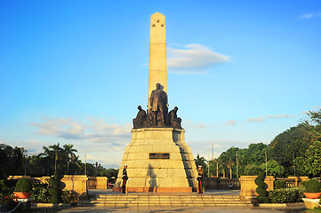 Image showing Rizal monument