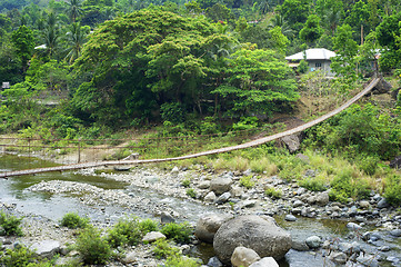 Image showing Suspension bridge