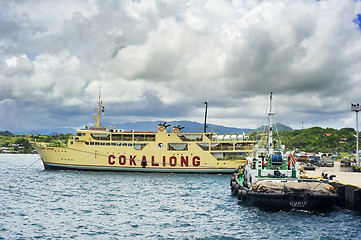 Image showing Seaport in Philippines