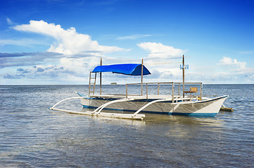 Image showing Traditional Philippines boat 
