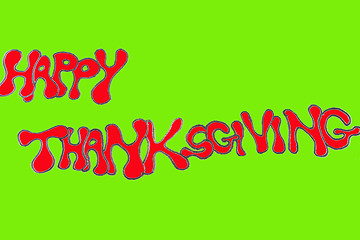 Image showing Happy Thanksgiving