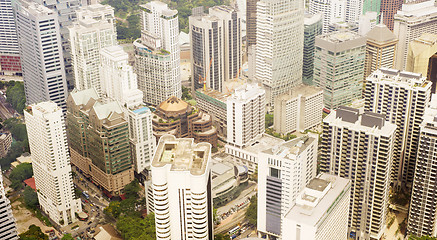 Image showing Skyscrapers in Kuala Lumpur