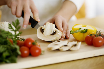 Image showing preparing food