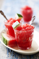 Image showing watermelon ice