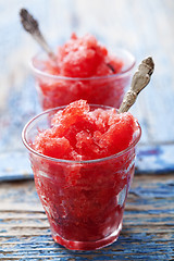 Image showing watermelon ice